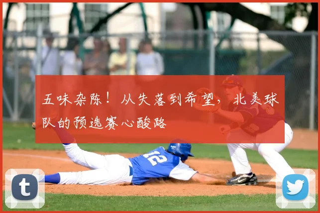 五味杂陈！从失落到希望，北美球队的预选赛心酸路